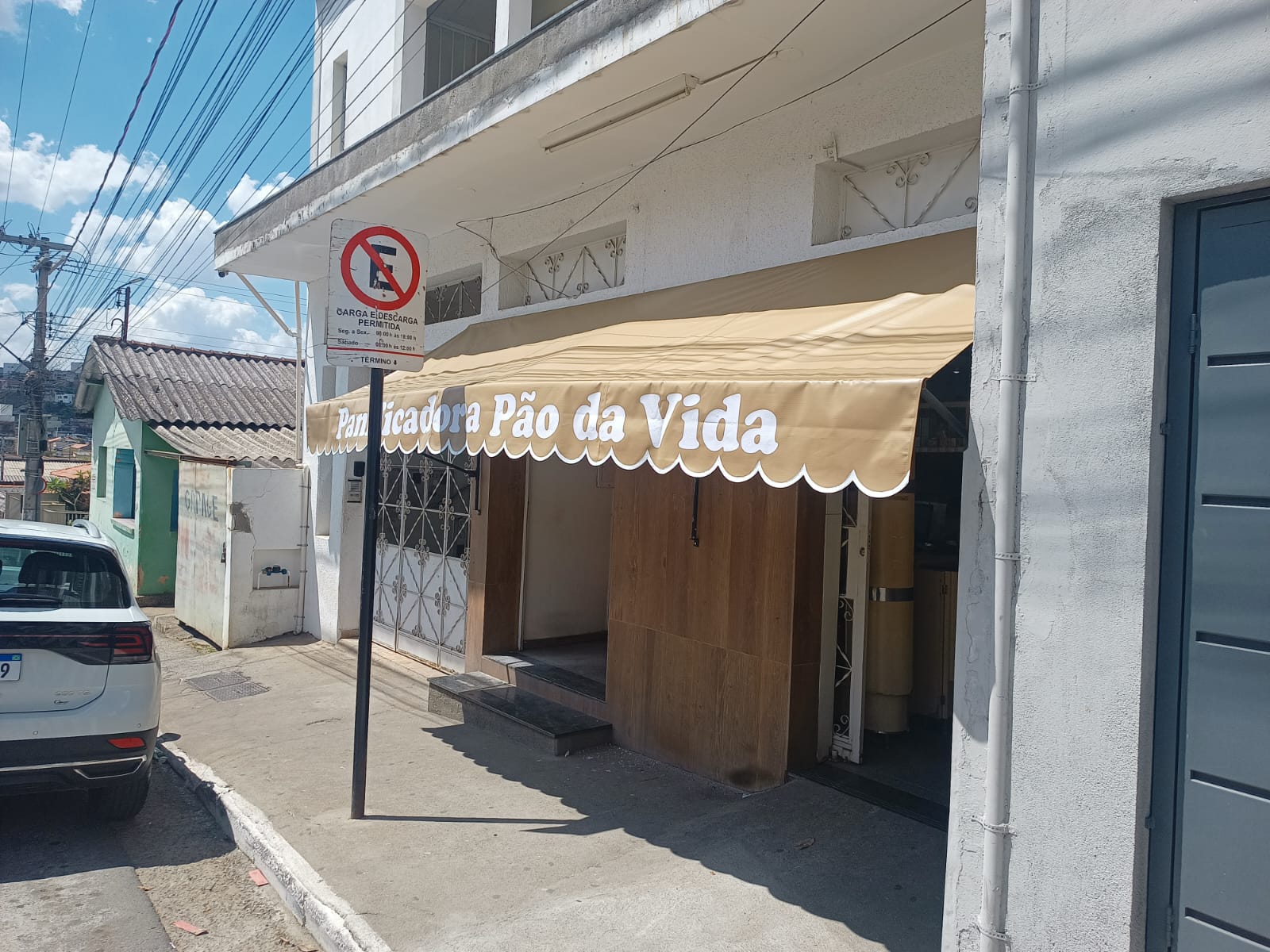 Fachada da Panificadora Pao da Vida em Claudio - MG